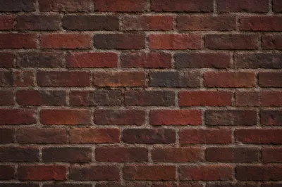 Weathered Red Brick Urban Wall Background