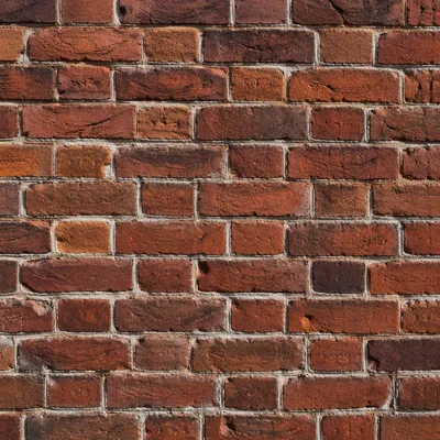 Aged Red Brick Urban Wall Texture