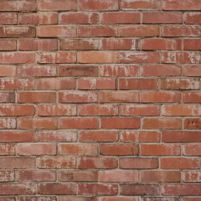 Aged Red Brick Urban Wall Texture