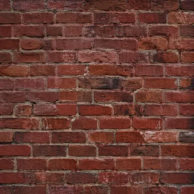 Weathered Red Brick Wall Background