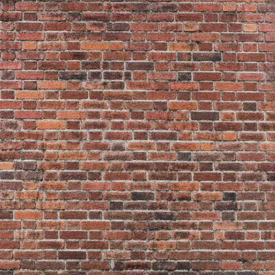 Aged Red Brick Wall Texture Background