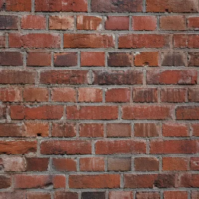 Aged Red Brick Wall Urban Texture