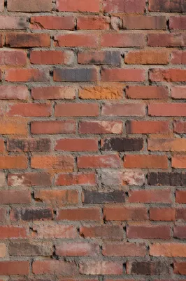 Aged Red Urban Brick Wall Texture