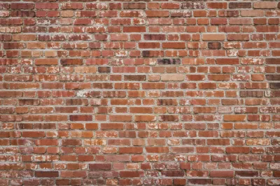 Aged Red Brick Wall Urban Texture
