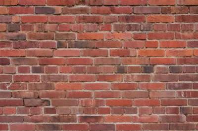 Weathered Red Brick Wall Texture