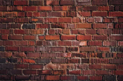 Weathered Red Brick Wall Texture