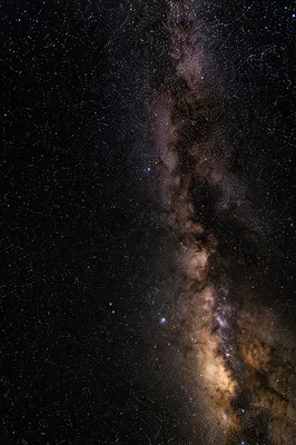 Clear Starry Night Sky Background