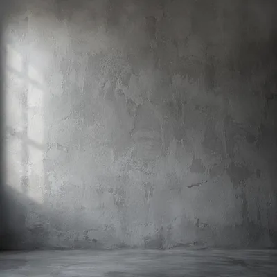 Contemplative Grey Concrete Wall Background