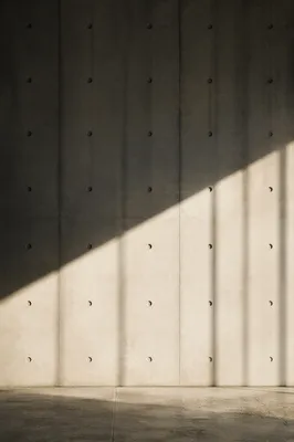 Dramatic Light Beam on Concrete Wall