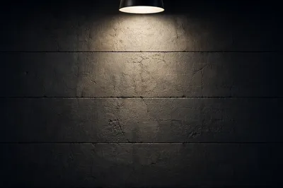 Dramatic Light Beam on Concrete Wall
