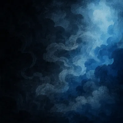 Dramatic Blue Smoke Moody Background
