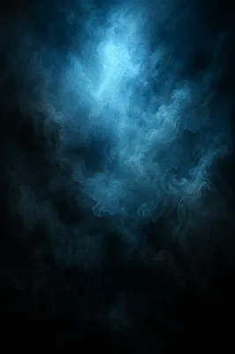 Dark Moody Teal Smoke Background