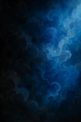 Dramatic Blue Smoke Moody Background