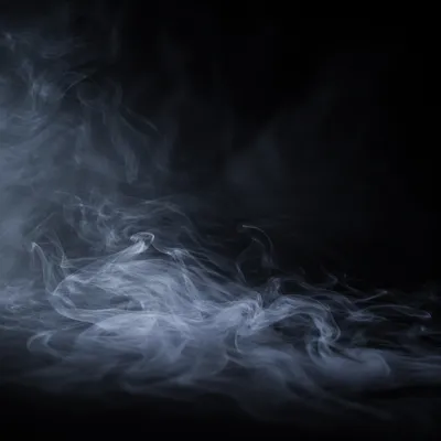 Dark Moody Smoke Spotlight Background