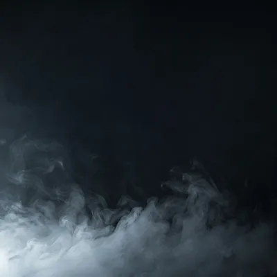 Dark Moody Smoke Background with Negative Space