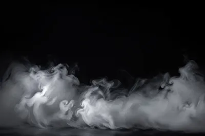 Dramatic Smoke on Dark Moody Background