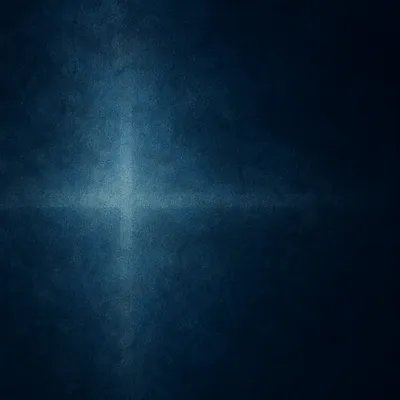 Subtle Cross Glow on Navy Background