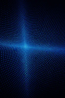 Dark Navy Cross Glow Mesh Background