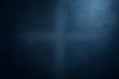 Subtle Cross Glow on Navy Background