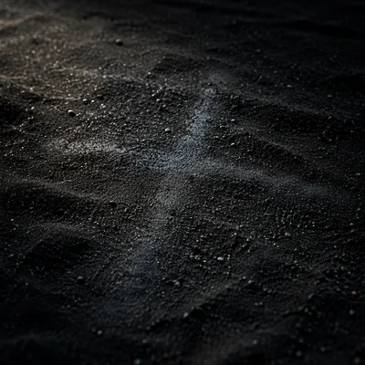 Subtle Cross on Dark Textured Background
