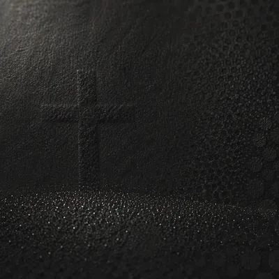 Dark Textured Background with Subtle Cross