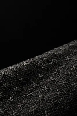 Dark Woven Cross Texture Background