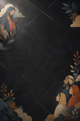Dark Textured Slate Surface with Crosses