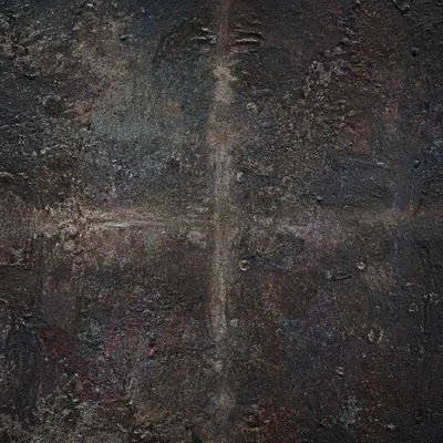 Dark Weathered Texture with Subtle Cross