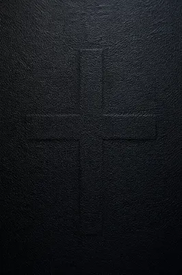 Subtle Cross on Dark Textured Background