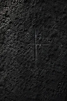 Subtle Cross on Dark Stone Texture