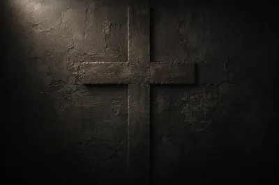 Subtle Charcoal Cross Textured Background