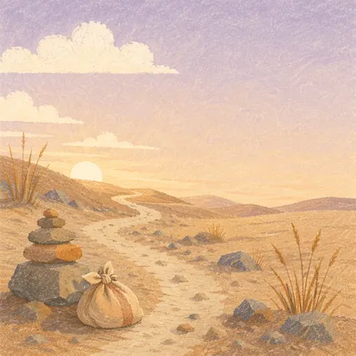 Desert Wilderness Path for Spiritual Journey