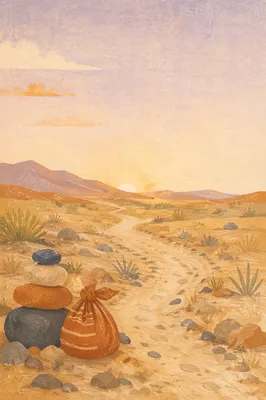 Desert Wilderness Path for Spiritual Journey