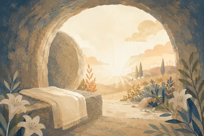 Easter Resurrection Tomb at White Gold Dawn
