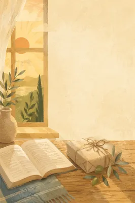 Grace and Faith Gift Background Scene