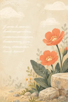 Grace and Faith Daisy Background