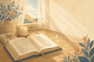 Grace and Faith Gift Background Scene