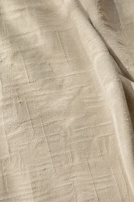 Natural Linen Textile Macro Background