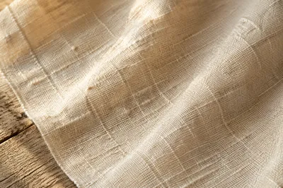 Natural Linen Woven Texture Background