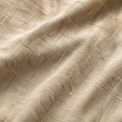Natural Linen Fabric Woven Texture Background