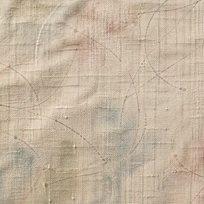 Natural Linen Textile Background with Vintage Tones