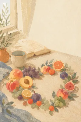 Fruit of the Spirit Peaceful Background