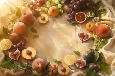 Fruit of the Spirit Peaceful Rustic Background