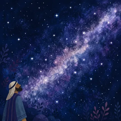 Mysterious Galaxy Nebula Starfield Background