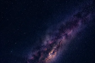 Deep Galaxy Nebula Starry Night Background