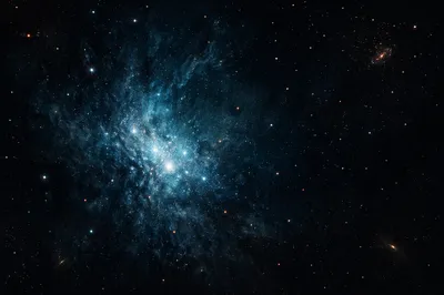 Deep Space Nebula Starfield Background