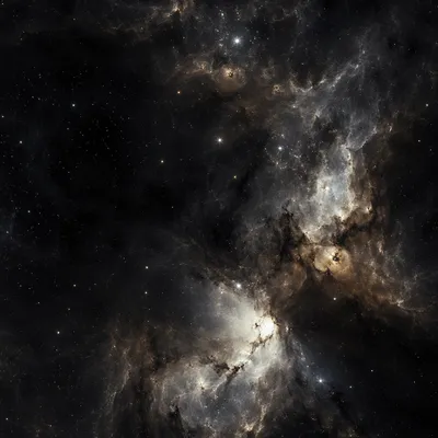 Dark Galaxy Nebula Starfield Background