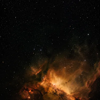 Dark Galaxy Nebula Starfield Background