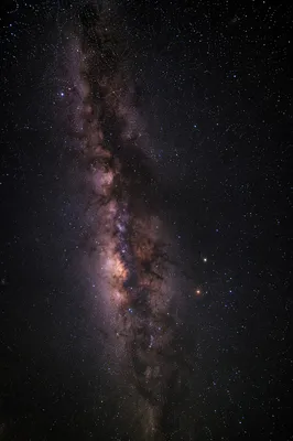 Contemplative Galaxy Nebula Night Sky Background