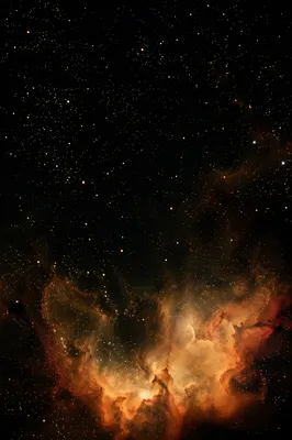 Dark Galaxy Nebula Starfield Background